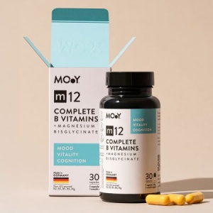 Complete B Vitamins + Magnesium Bisglycinate m12, 30 capsule, Molecules of Youth - Img 6