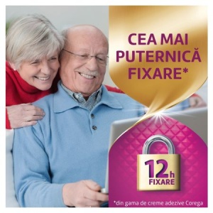 Crema adeziva pentru proteza dentara Corega Max Fixare + Confort, 2 x 40g - Img 4