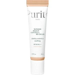 Crema BB multifunctionala cu SPF 30 PA+++ Nuanta 15 Rose Ivory Wonder Releaf Centella, 30 ml, Purito - Img 1