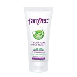 Cremă hidratantă de mâini cu aloe vera, 100 ml, Farmec