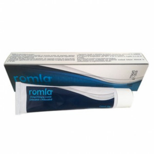 Crema Romla 25mg/25mg/g, 30 g, Elantis Farma