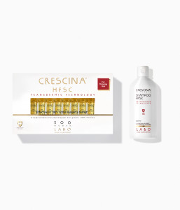 Crescina Pachet Transdermic 500 pentru femei,20 fiole + Șampon 200 ml, Labo - Img 2