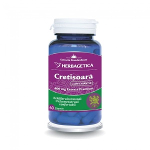 Crețișoară Lady’s Mantle, 60 capsule, Herbagetica