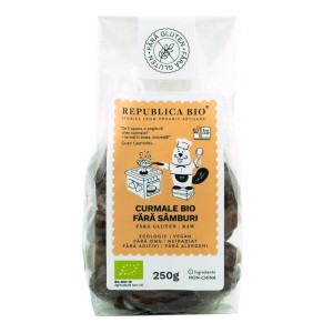 Curmale Bio fara samburi, fara gluten, 250g, Republica Bio - Img 1