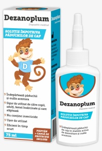 Dezanoplum soluție împotriva păduchilor, 75 ml, Zdrovit