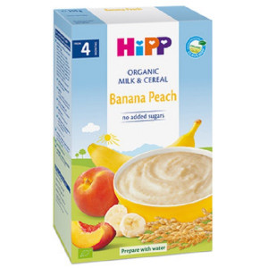 ECO HIPP Cereale cu piersici si banane 250g