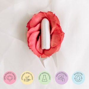 Enroush tampoane din bumbac organic Normal, 16 buc - Img 2