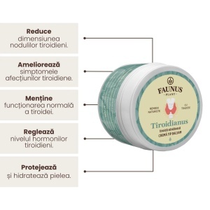 Faunus Crema-Balsam Tiroidianus, 50ml - Img 3