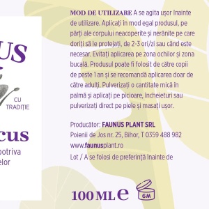 Faunus Tantaricus – Lotiune naturala anti tantari si capuse, 100 ml - Img 8