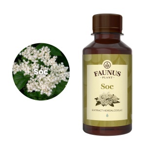 Faunus Tinctura de soc, extract hidroalcoolic, 200 ml - Img 5