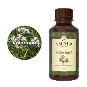 Faunus Tinctura de Valeriana, 200 ml – pentru somn linistit si echilibru emotional - Img 5