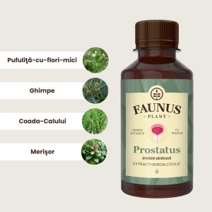 Faunus Tinctura Prostatus, 200 ml – pentru prostata si sistem urinar sanatos - Img 5