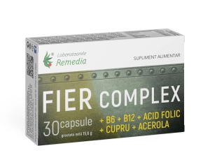 Fier Complex, 30 capsule, Remedia