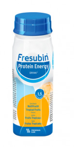 Fresubin Protein Energy Drink Fructe Tropicale, 4 x 200 ml, Fresenius Kabi - Img 2