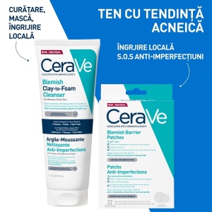 Gel de curățare cu argilă anti-imperfecțiuni Clay-to-Foam, 118 ml, CeraVe - Img 11