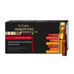 Gerovital H3 Derma+ Premium Care program intensiv de ingrijire, 7 fiole x 2 ml