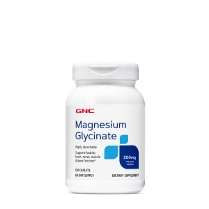 GNC Magnesium Glycinate 200 mg – 120 Capsule - Img 1
