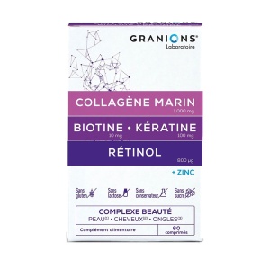Granions Complexe Beaute – Piele, Par, Unghii 60 comprimate - Img 1
