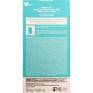 Hello Sunny Fresh, stick de față matifiant cu SPF 50+, 19 g, BANILA CO - Img 3