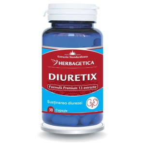 Herbagetica Diuretix, 30 capsule