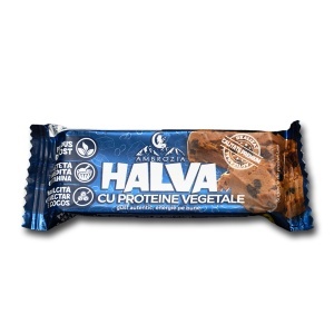 Hiper Ambrozia Halva cu Proteine Vegetale, 50 g
