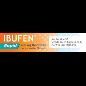 Ibufen Rapid, 400 mg, 12 comprimate filmate - Img 6