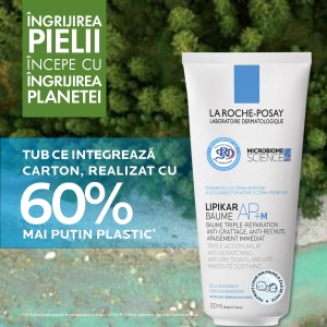La Roche-Posay Lipikar Baume AP+M 200ml – Balsam piele uscata, atopica, iritata - Img 6