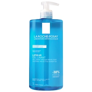 La Roche-Posay Lipikar gel de spalare pentru piele sensibila, pentru toata familia, 1 L