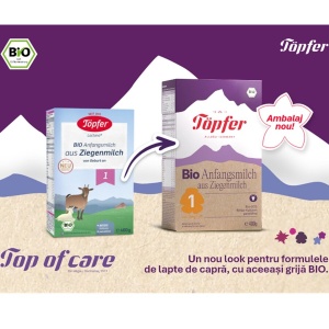 Lapte praf de capra Bio Formula 1, 400 g, Topfer - Img 2