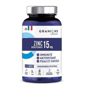 LGN Zinc Bisglycinate 15 mg 60 capsule vegetale, Granions - Img 1