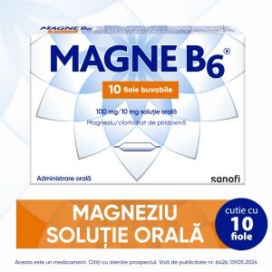 Magne B 6, 100 mg/10 mg, 10 fiole, Sanofi - Img 7