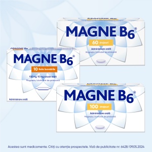 Magne B6 Premium 100 mg/10 mg, 40 comprimate – Sanofi - Img 5