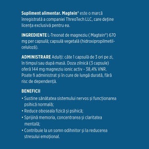 Magneziu L-Treonat Magtein, Faunus - Img 3