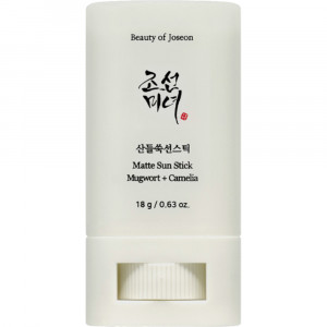 Matte Sun Stick Mugwort + Camelia Stick matifiant SPF 50+ 18 gr, Beauty of Joseon