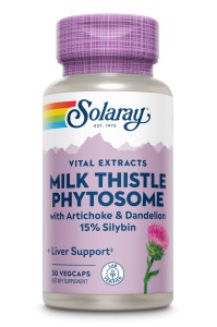 Milk Thistle Phytosome Solaray, 30 capsule, Secom - Img 1