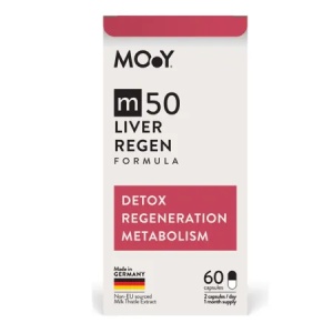 Molecules of Youth m50 LiverRegen Formula cu armurariu, anghinare, colina si vitamine B, 60 capsule