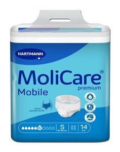 MoliCare Premium Mobile Chiloti adulti S, 14 bucati – 6 picaturi, Hartmann - Img 1