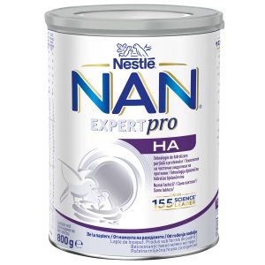 Nan Expertpro HA Lapte Praf de la Nastere, 800 g, Nestle