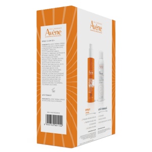 Pachet Spray pentru Protecție Solară SPF 50, 200 ml + Apă Termală Spray, 150 ml, Avene - Img 4