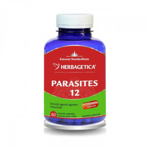 Parasites 12 Detox forte 60cps(Herbaget