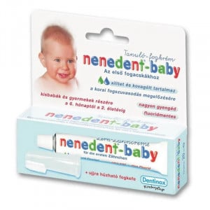 Pasta de dinti pentru bebelusi Nenedent Baby, 20 ml