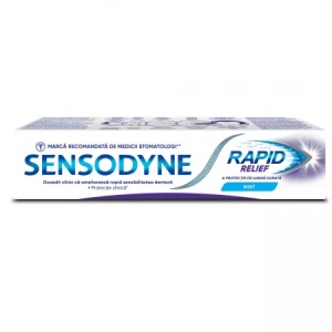 Pasta de dinti Sensodyne Rapid Relief Mint, 75 ml - Img 1