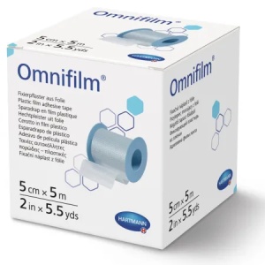 Plasture Omnifilm 5 cm x 5 m – Transparent si poros Hartmann - Img 1