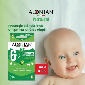 Plasturi Impotriva Tantarilor Alontan Natural, 24 bucati - Img 2