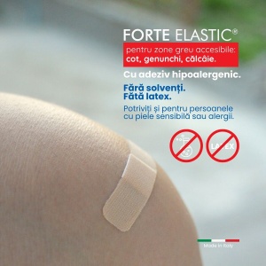 Plasturi rezistenți Forte Elastic Master-Aid, 40 bucăți