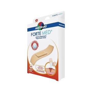 Plasturi ultra rezistenți Forte Med Master-Aid, 78x20 mm, 20 bucăți