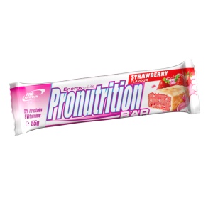 Pronutrition Baton Proteic cu Aromă de Căpșuni, 55 g