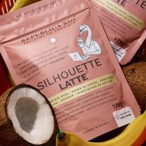 Pudră funcțională cu aromă de banane Silhouette Rituals Latte, 175 g, Republica BIO - Img 4
