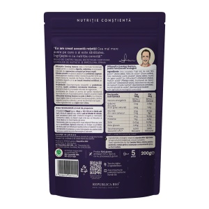 Pudră funcțională cu ovăz, psyllium și scorțișoară Silhouette Rituals Evening Restore, 200 g, Republica BIO - Img 2