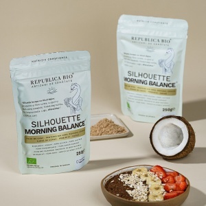 Pudră funcțională pentru mic dejun Silhouette Rituals Morning Balance, 250 g, Republica BIO - Img 5